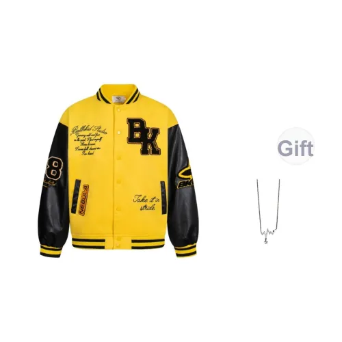 Giyu Желтый с ожерельем женские бейсбольные джерси