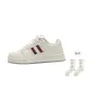 Beige Red+Comes with Socks