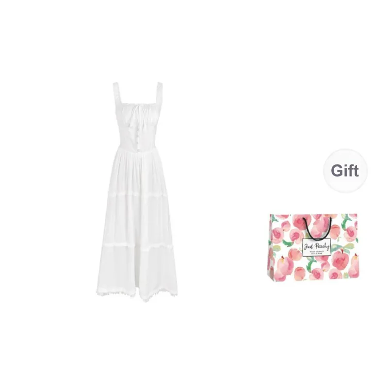 Qiuerle Sleeveless Dresses Women's-7
