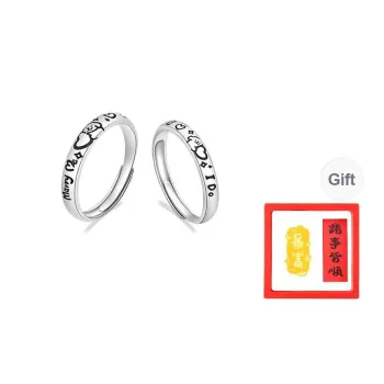 Chongqing Gold Store S925 Silver Rings Unisex