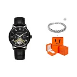 Black Dial Black Case Black Strap