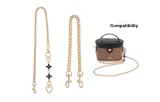 [Underarm One Shoulder]Four-Leaf Clover Chain 75cm+Decorative Chain 45cm