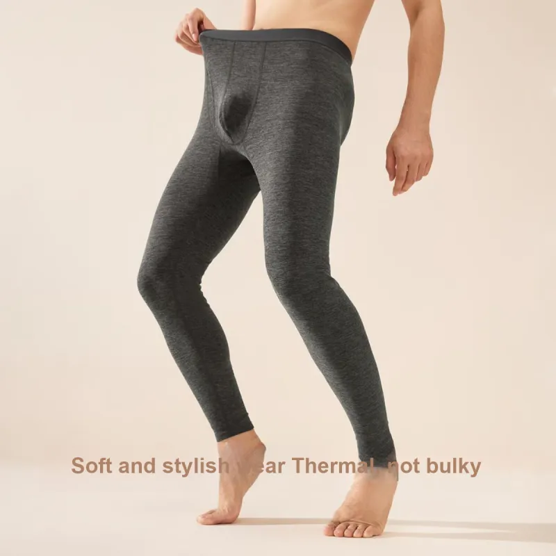 Red bean Men Thermal Pants-4
