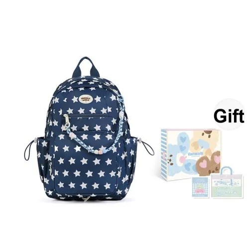 VANWALK Nylon Backpack Large Size Women's Multicolor