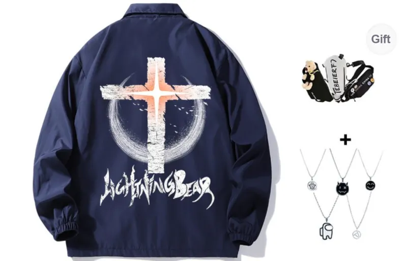 LIGHTNING BEAR Jackets Coats Unisex-18