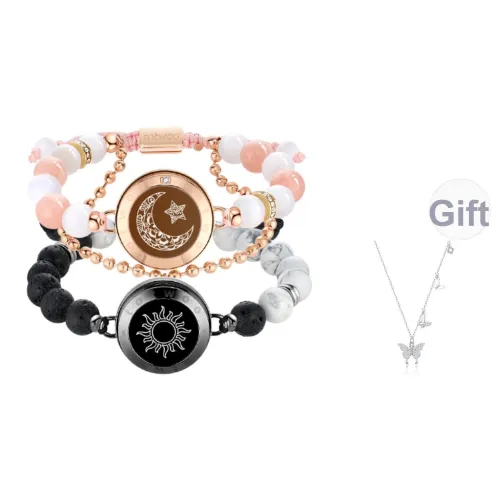 TOTWOO Стекло Кошачий глаз Браслеты Унисекс