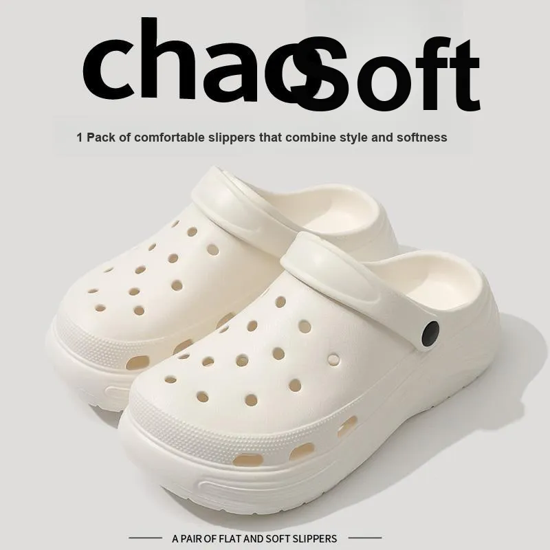 Foot Recreation Slippers Minimalist Style Fashion Versatile Breathable Squashy And Bouncy Feeling-5