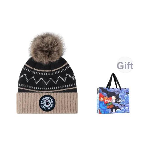 Шапки-бини Paddington Bear из искусственного кашемира унисекс
