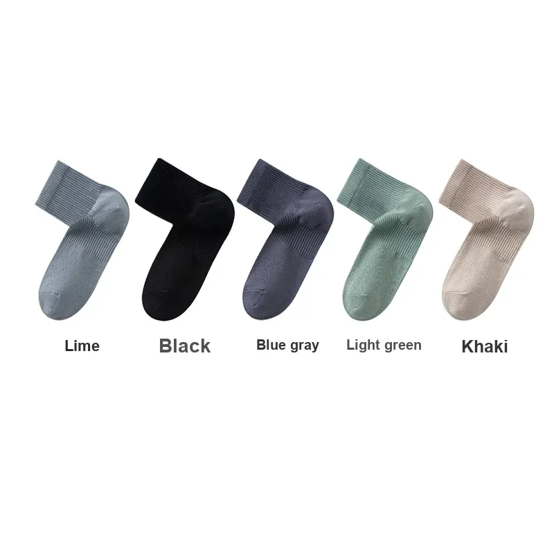 H YXIANG Mid Calf Socks Men's Combo Set-11