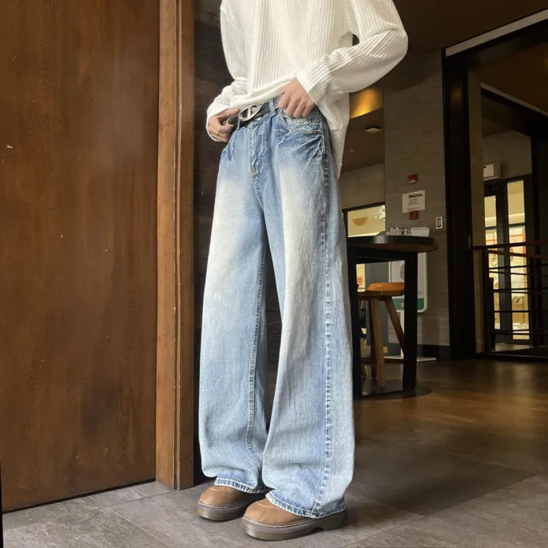RASHOMONG Jeans Unisex Blue-2