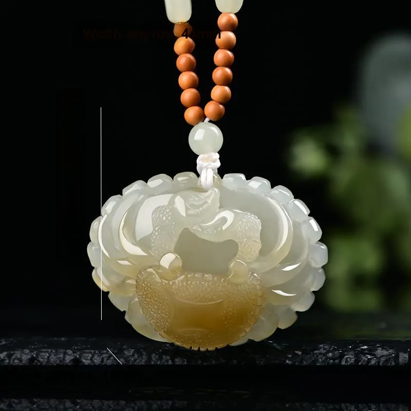 KUNYUYAO Pendants Sugar Jade Unisex-8