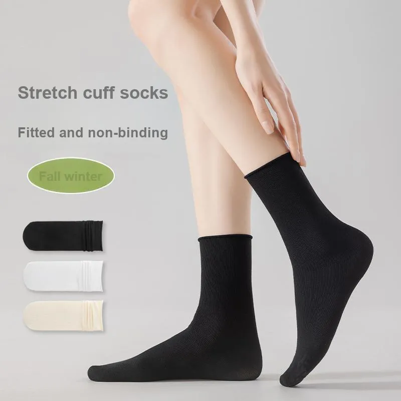 XIA.WA.ZHI.XIU Mid Calf Socks Women's Box 5 Pack-5