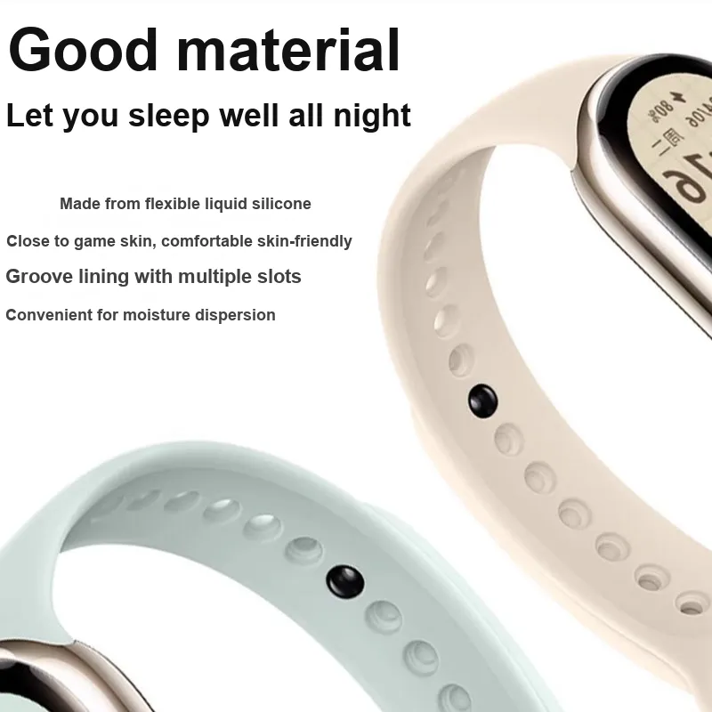 Bastion Xiaomi Compatibility Watch Band 19cm Silicone Material-7