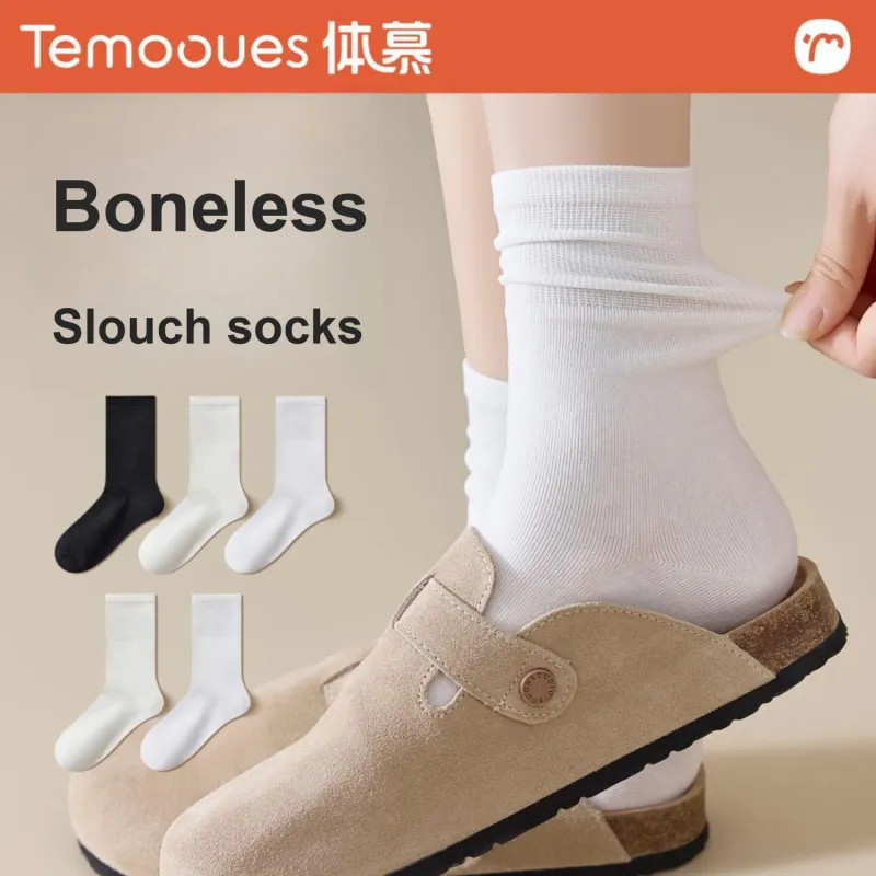 Temooues Mid Calf Socks Unisex Shopping Bag Combo Set-30