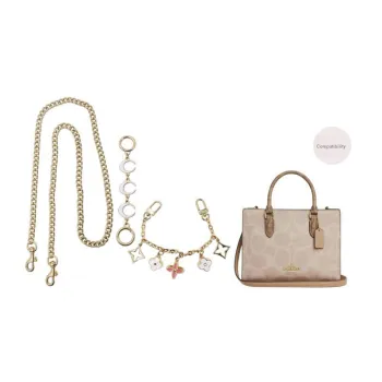 YUESIHUI Metal Bag Shoulder Strap Women's Sub Gold