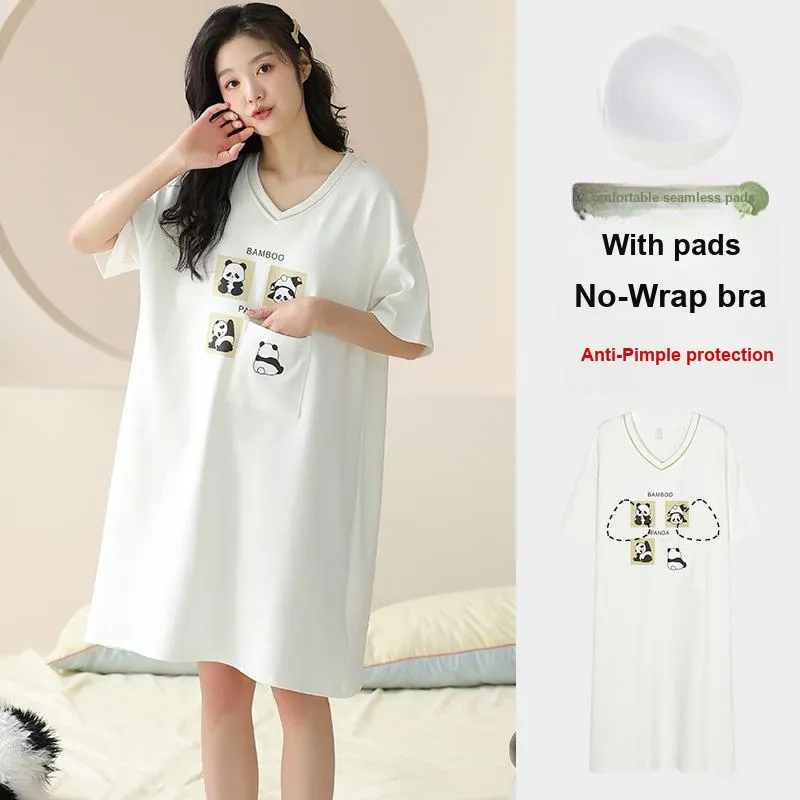Pretty lady Women's Nightgowns-1