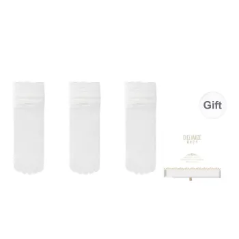 XIA.WA.ZHI.XIU Mid Calf Socks Women's Box 3 Pack