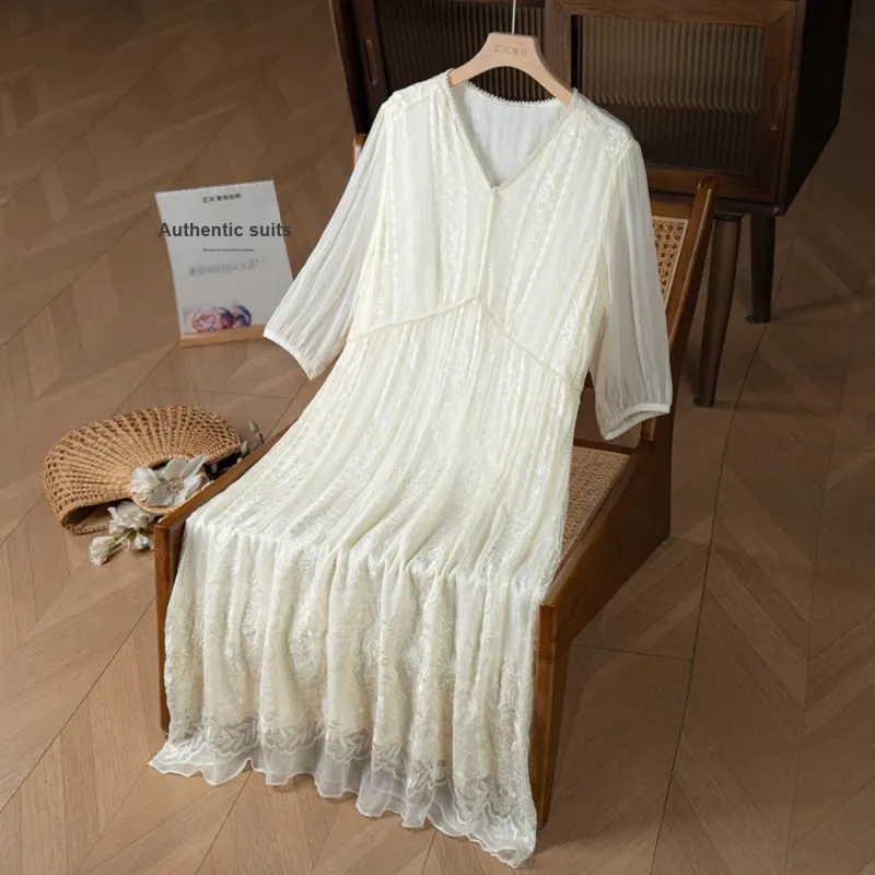 To The West Short Sleeved Dress Women's-2