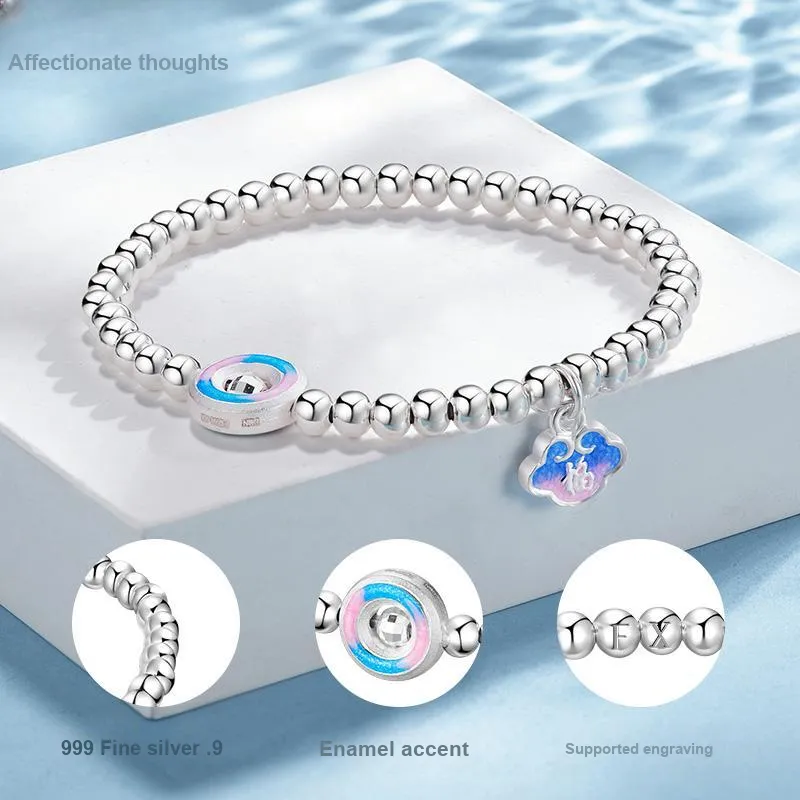 Sentimentality 9999 Fine Silver Bracelets Women's-2