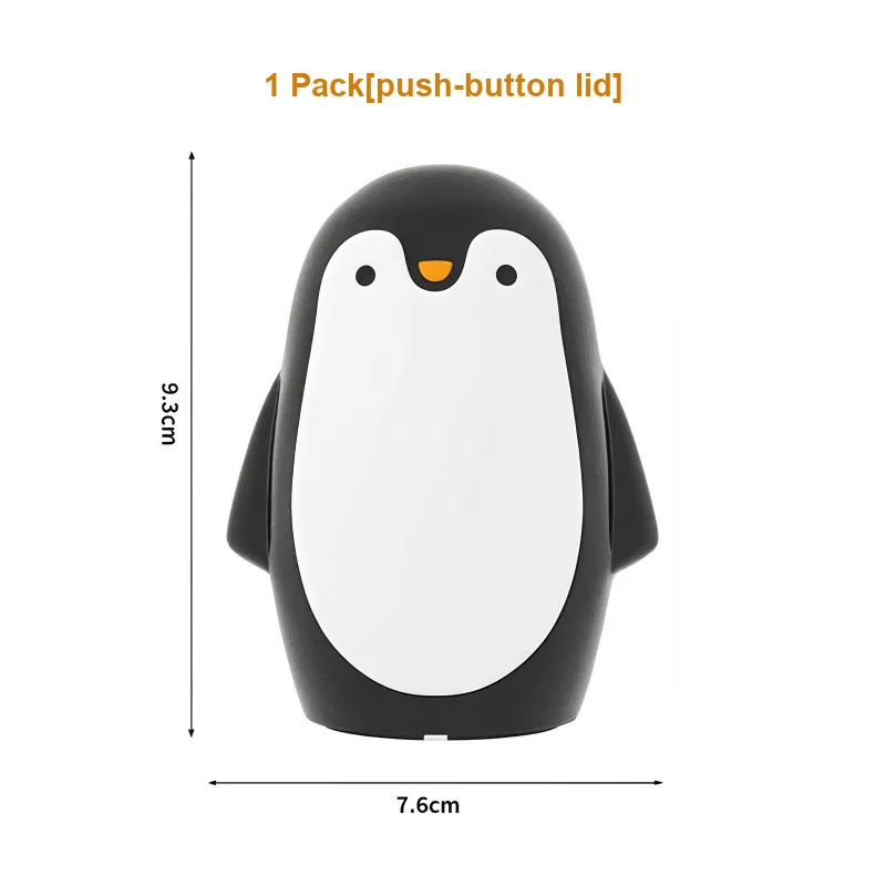 Evening Tang Penguin Push Button Bottle Opener Cartoon Portable Beer Bottle Opener Creative Multifunction-5