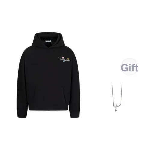 Giyu Черный с ожерельем женские свитшоты