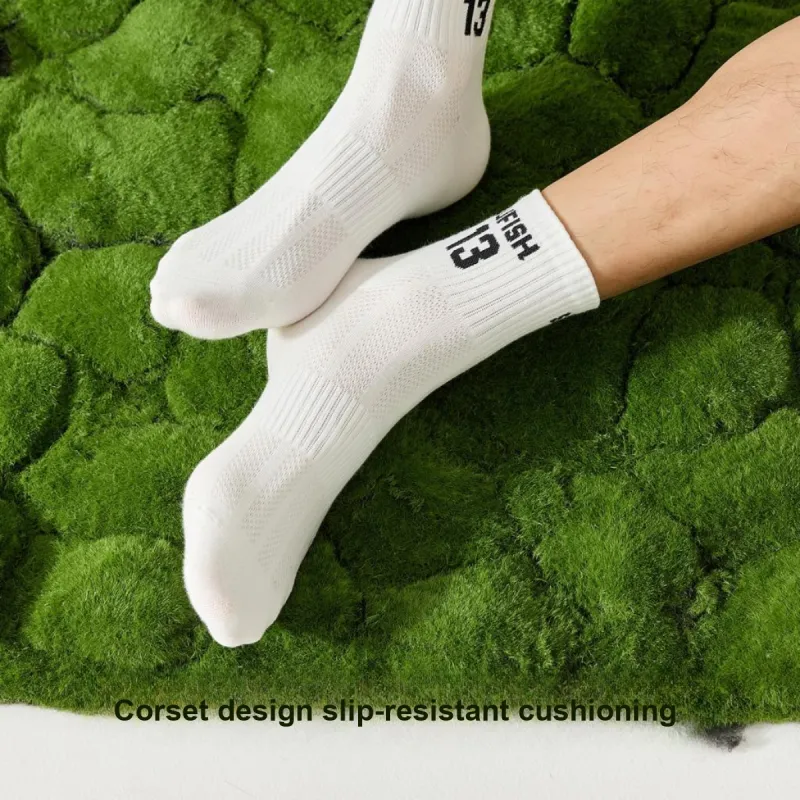Temooues Mid Calf Socks Men's Combo Set-2