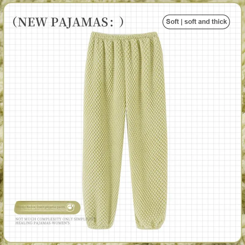 OUSHIBO Pajama Pants Women's Image Color-1
