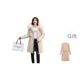 Ecru Slim Fit Dress