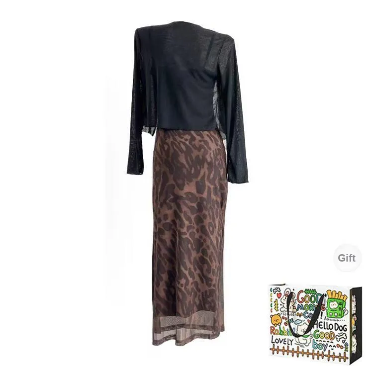 HAPG Two Piece Skirt Sets Women's-1
