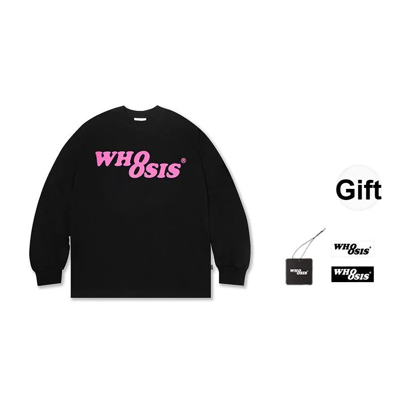 WHOOSIS T-Shirt Spring Autumn And Winter Unisex