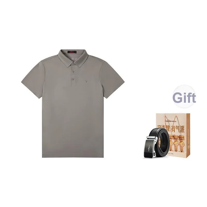 SEVEN Polo Shirt Men's Comes With Box Included Belt-0