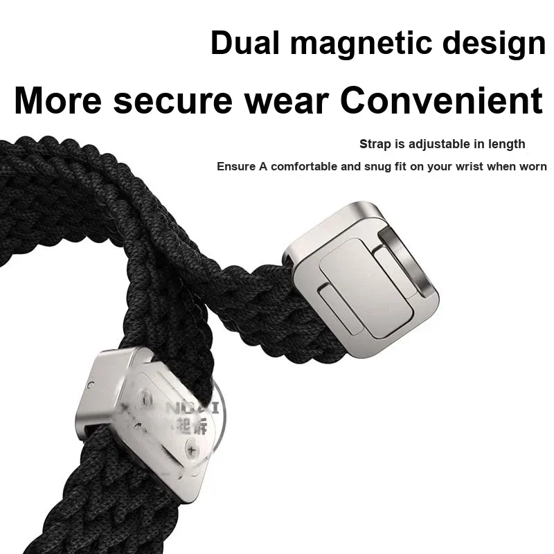 Mr. Strap Xiaomi Compatibility Watch Band Nylon Material-2