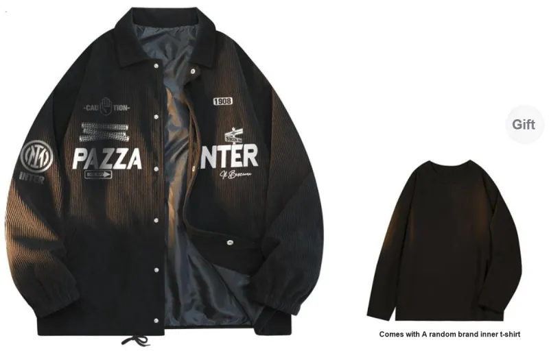 F.C. Internazionale Milano Jackets & Coats Spring Fall Unisex-0