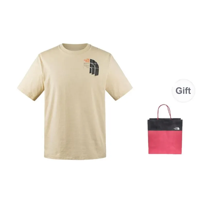 THE NORTH FACE T Shirt Unisex Gravel Sand-0