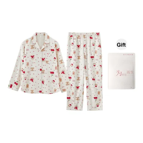 Red Beans At Home Пижамный комплект для женщин