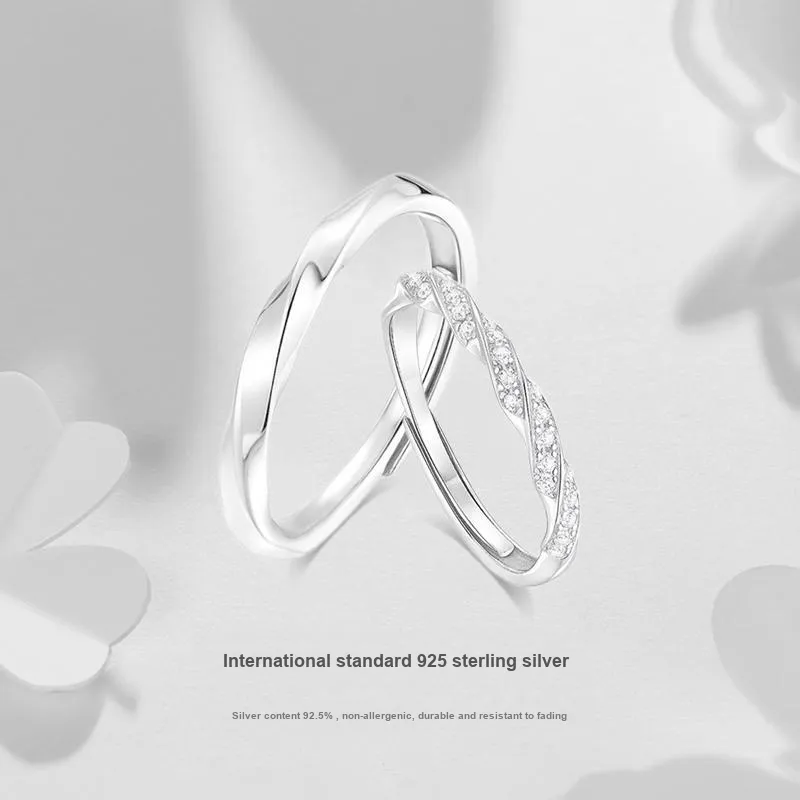 JUICY GRAPE S925 Silver Rings Unisex-2