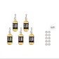 Detachable Lead Weights[3 G]5 Pcs, Includes 10 Stopper Pieces