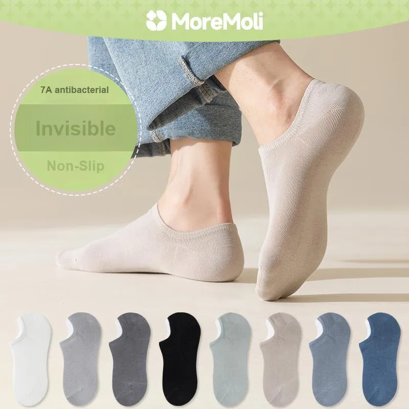 Moremoli No Show Socks Men's 6 Pack-3