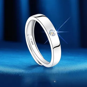 EAST BEAUTY 999 Fine Silver Rings Men's