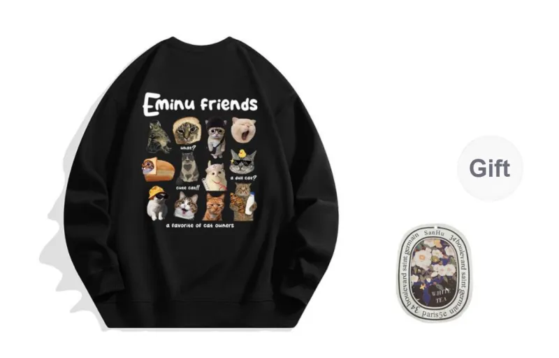 EMINU Sweatshirts Unisex-0
