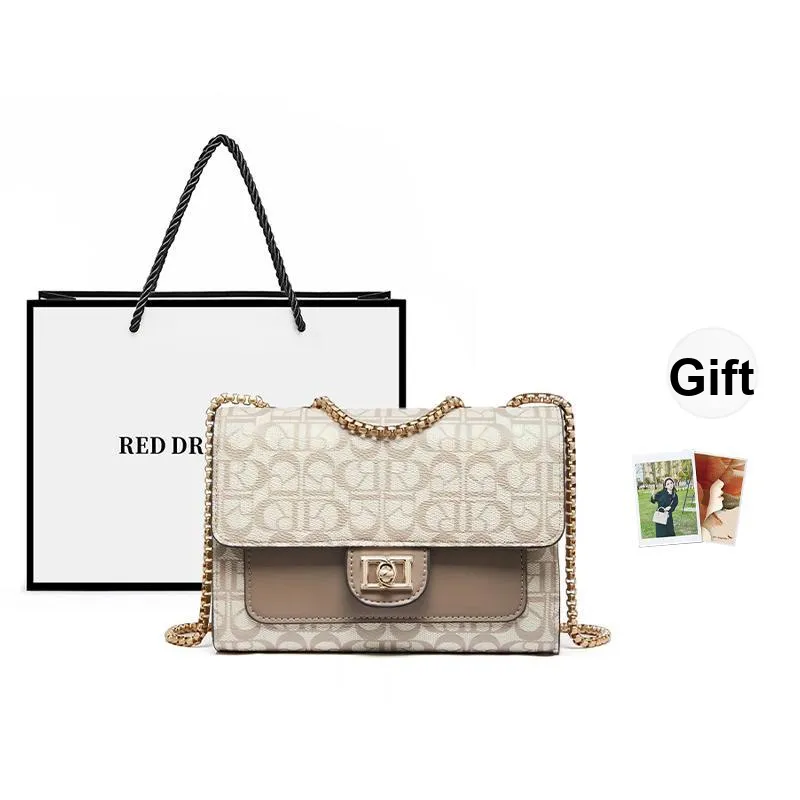 RED DRAGONFLY PVC Shoulder Bag Regular Women's Coffee-8