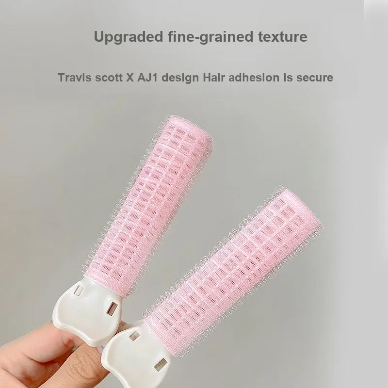 JIAOXUEFEI 3 Root Volumizing Cushion Root Curling Tubes 2 Pcs High Forehead Shaping Hair Clips Bangs Clip Curl-6