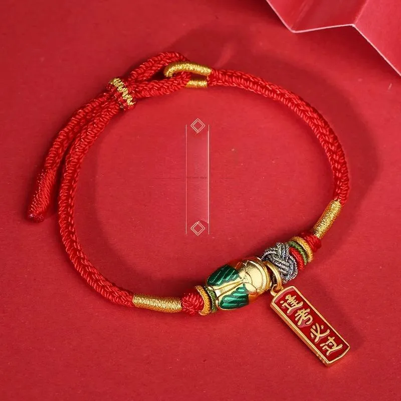 Hua Zhining Fabric Rope Bracelets Unisex-7