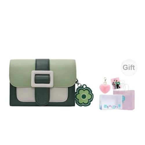 MERIMIES Crossbody Bags Misty Green, Green With A Misty Effect