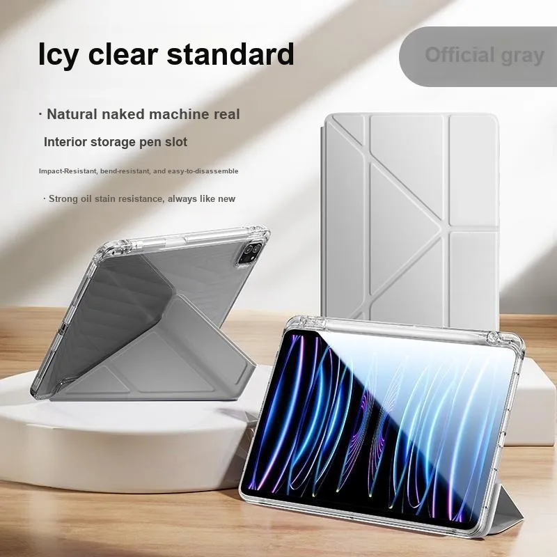 Lisen 360 Degree Rotation Compatible With IPad Air 5 Magnetic Tablet Protective Case With Pen Slot-22