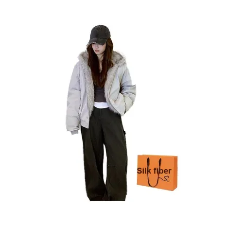 SIXUSICHOU Хлопковый пуховик женский