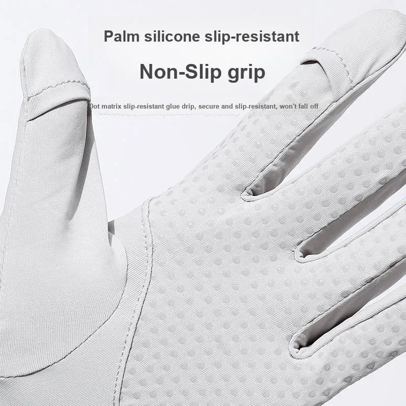 361° Polyamide+Elastane Sports Gloves Unisex Blue Gray/Gray Purple/Light Gray-6