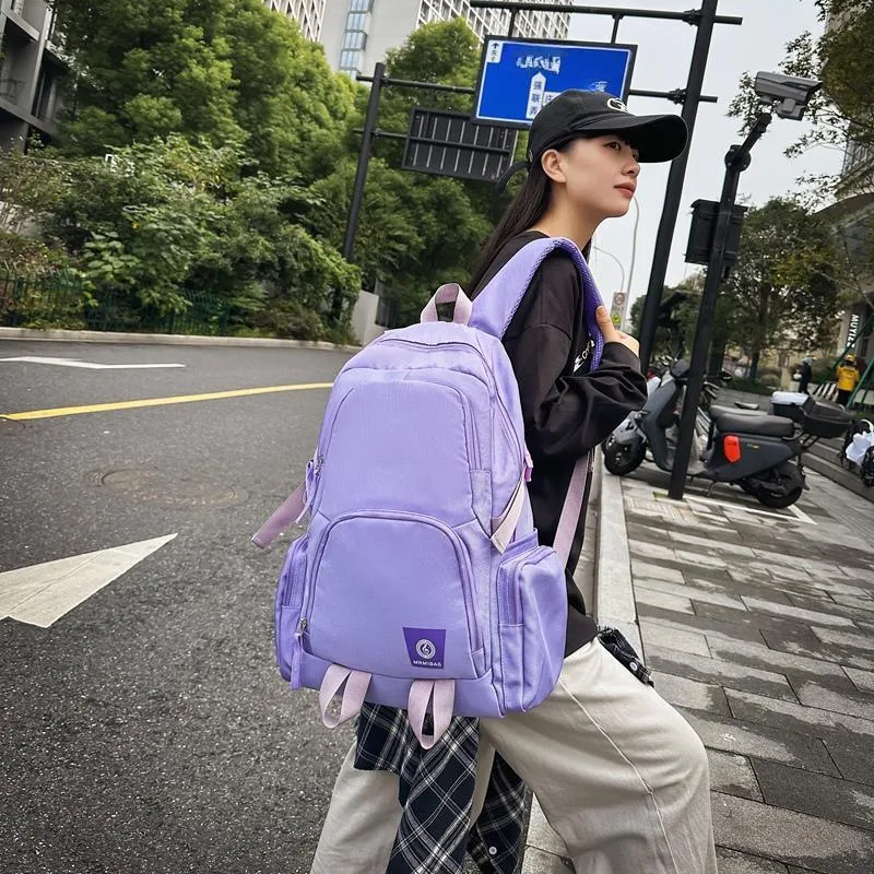 URBAN FOREST Nylon Backpack Regular Unisex Multicolor-16