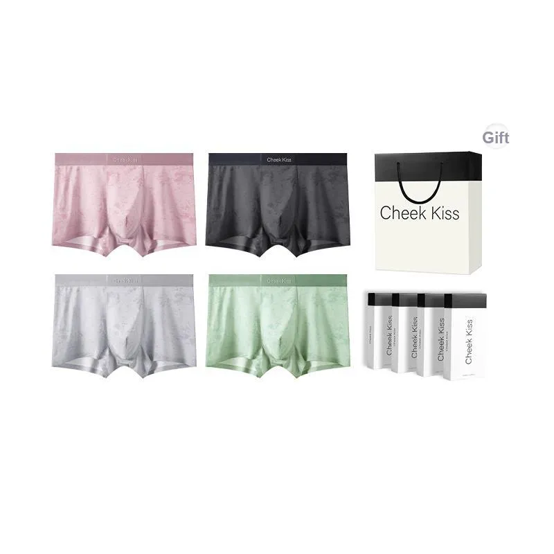 Cheekkiss Underpants Men's Gift Box Set Of 4-0