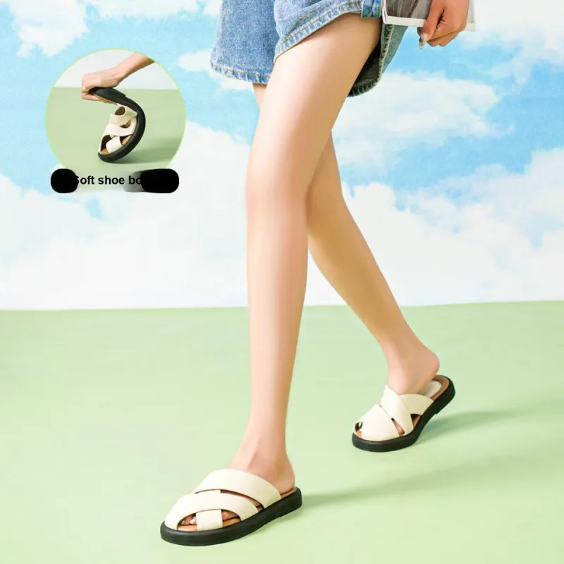 OMS Slip Resistant Wrap toe Slippers Women's-7